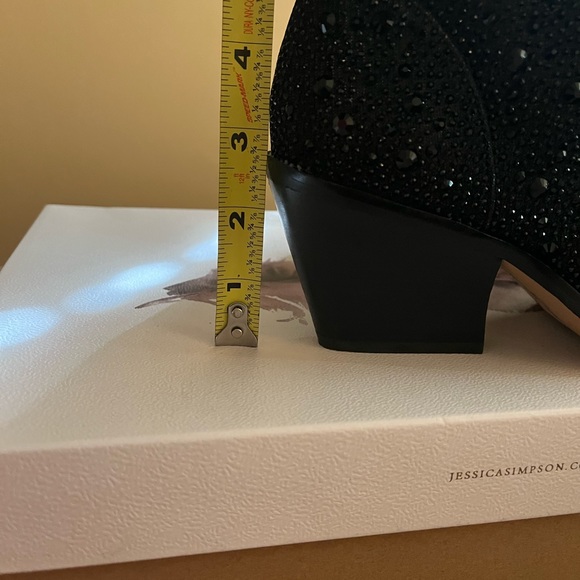 Jessica Simpson Rhinestone booties - Picture 6 of 9